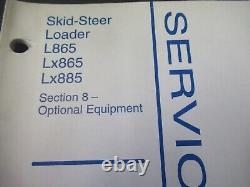 New Holland L865/ LX865/ LX885 Service manual Section 3 through 8