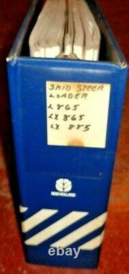 New Holland L865 LX865 LX885 Skid Steer Loader Service Repair Manual ORIGINAL NH