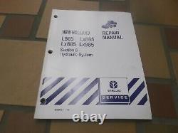 New Holland L865 LX865 Skid Steer Loader Hydraulic System Service Repair Manual
