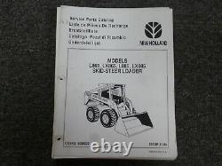New Holland L865 LX865 Skid steer Loader Parts Catalog Manual