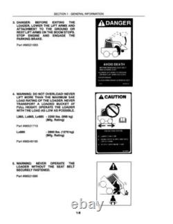 New Holland L865, Lx865, Lx885, Lx985 Skid Steer Loader Service Manual Repair Shop