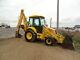 New Holland LB110 4x4 Tractor Loader Backhoe Cab extendahoe 4 in 1 bucket