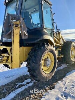 New Holland LB115 backhoe loader 4x4