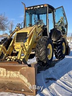 New Holland LB115 backhoe loader 4x4