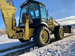 New Holland LB115 backhoe loader 4x4