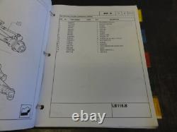 New Holland LB75. B LB90 LB110 LB115. B Backhoe Loader Parts Catalog Manual