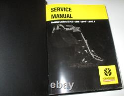 New Holland LB75. B LB90 LB110 LB115. B Loader Backhoe Service Manual NH ORIGINAL