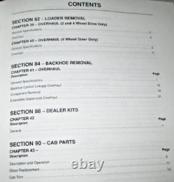 New Holland LB75. B LB90 LB110 LB115. B Loader Backhoe Service Manual NH ORIGINAL
