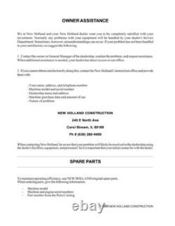 New Holland LB75. B, LB90, LB110, LB115. B Tractor Loader Backhoe Service Manual