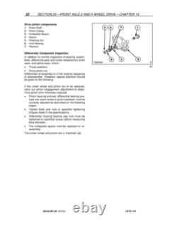 New Holland LB75. B, LB90, LB110, LB115. B Tractor Loader Backhoe Service Manual