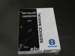 New Holland LB75 Loader Backhoe Service Manual Repair Shop Book