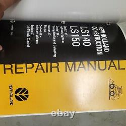 New Holland LS140 LS150 Skid Steer Loader Service Repair Shop Manual NH ORIGINAL