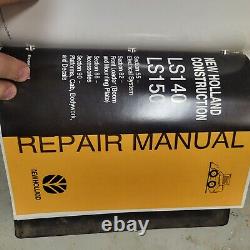 New Holland LS140 LS150 Skid Steer Loader Service Repair Shop Manual NH ORIGINAL