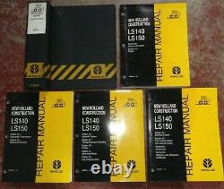 New Holland LS140 LS150 Skid Steer Loader Service Repair Shop Manual Original NH