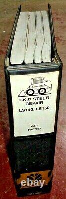 New Holland LS140 LS150 Skid Steer Loader Service Repair Shop Manual Original NH