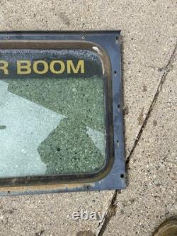 New Holland LS160 Skid Steer Loader Rear Window Frame and Glass