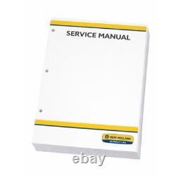 New Holland LS180 LS190 skid steer loader workshop service repair manual book