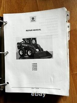 New Holland LS180.b LS185. B LS190. B LT185. B LT190. B Skid Steer Repair Manual