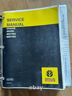 New Holland LS180.b LS185. B LS190. B LT185. B LT190. B Skid Steer Repair Manual