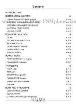 New Holland LS180B LS185B LS190B 6041355201 Workshop Manual PRIORITY MAIL