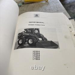 New Holland LS180B LS185B LS190B Workshop Repair Operators Manuals