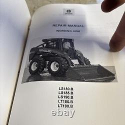 New Holland LS180B LS185B LS190B Workshop Repair Operators Manuals