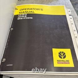 New Holland LS180B LS185B LS190B Workshop Repair Operators Manuals