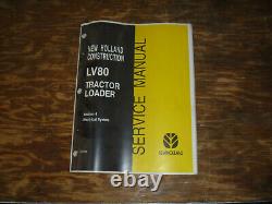 New Holland LV80 Tractor Loader Electrical Wiring Diagrams Manual