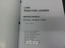 New Holland LV80 Tractor Loader Service Manual Section 2 439 Diesel Engine