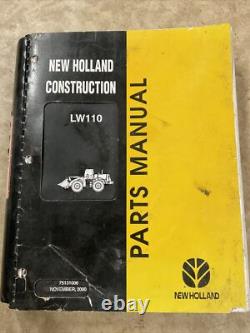 New Holland LW110 Wheel Loader Parts Manual