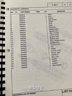 New Holland LW110 Wheel Loader Parts Manual