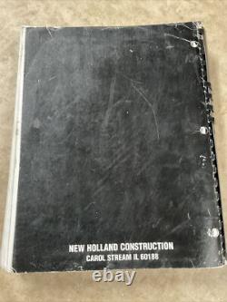 New Holland LW110 Wheel Loader Parts Manual