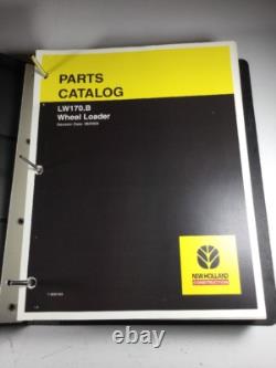 New Holland LW170. B Wheel Loader Parts Catalog Manual