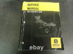 New Holland LW170 LW190 Wheel Loaders Service Manual