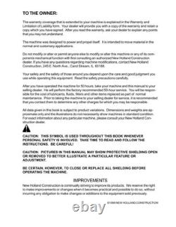 New Holland LW190. B Wheel Loader Service Manual Repair Shop Book