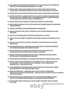 New Holland LW190. B Wheel Loader Service Manual Repair Shop Book