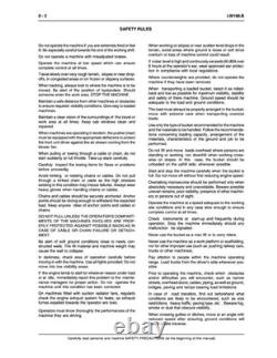 New Holland LW190. B Wheel Loader Service Manual Repair Shop Book