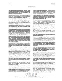 New Holland LW190. B Wheel Loader Service Manual Repair Shop Book