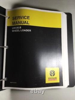 New Holland LW230. B Wheel Loader Service Manual