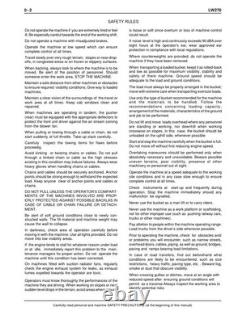 New Holland LW270 Wheel Loader Service Manual Repair Shop Book