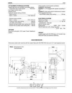New Holland LW270 Wheel Loader Service Manual Repair Shop Book