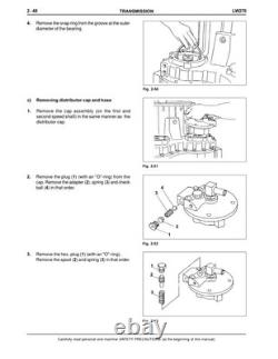 New Holland LW270 Wheel Loader Service Manual Repair Shop Book