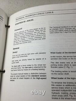 New Holland LW50. B, LW80. B Wheel Loader Repair, Service Manual