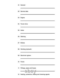 New Holland LW50B, LW80B Wheel Loader Service Manual Repair Shop Book