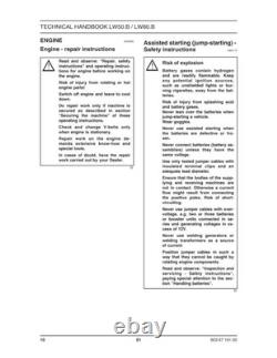 New Holland LW50B, LW80B Wheel Loader Service Manual Repair Shop Book