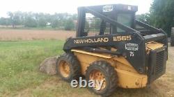 New Holland LX565 Skid Steer Loader ready to work