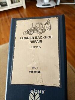 New Holland Lb 115 Tractor Loader Backhoe Service Repair Manual Lb 115