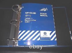 New Holland Lb 115 Tractor Loader Backhoe Service Repair Manual Lb 115