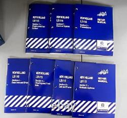 New Holland Lb115 Tractor Loader Backhoe Service Shop Repair Manual 86584406