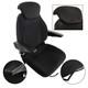 New Holland Loader Backhoe Seat Assembly Black Cloth Fit Various Models